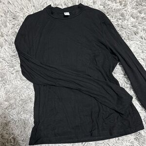 Black Long Sleeve Top